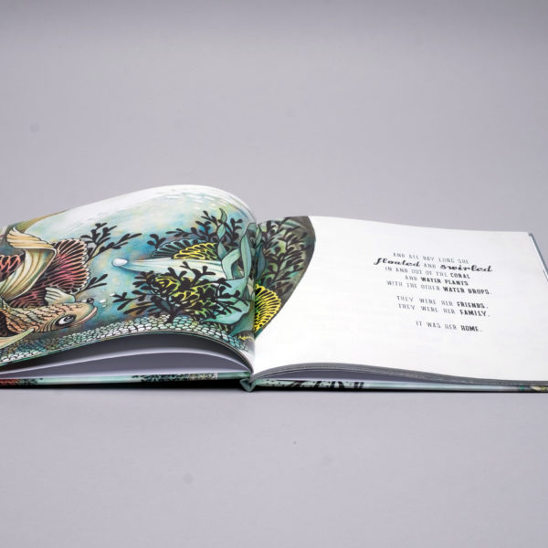 The Little Water Drop -  8" x 8" Hardcover Book